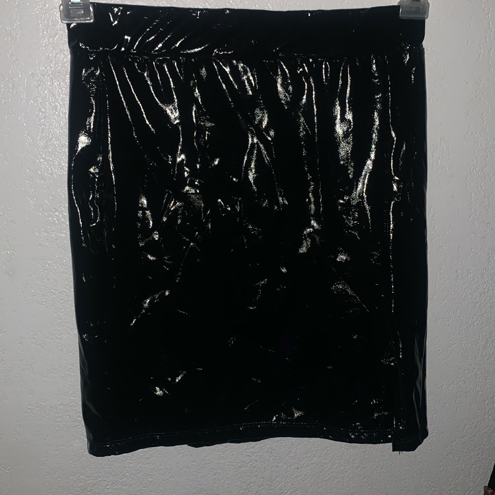 Leather skirt
